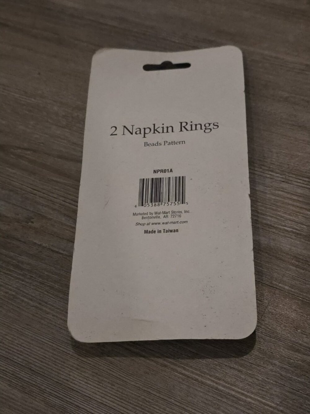 2 Napkin Rings - Picture 2 of 2